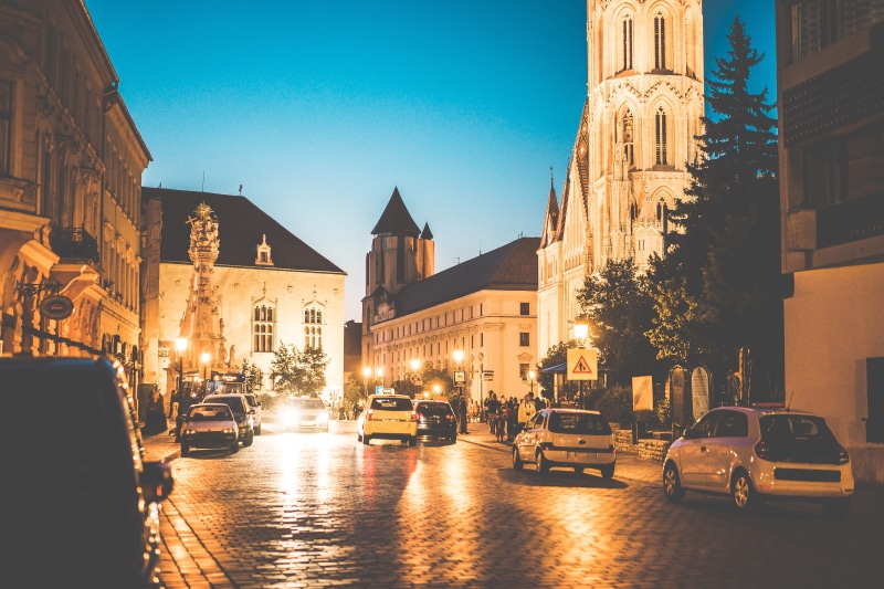 urban Scene, nature, street, roads, old, town, city, motor vehicle, buildings, built Structure, architecture, mode of transportation, church, Rush, land vehicle