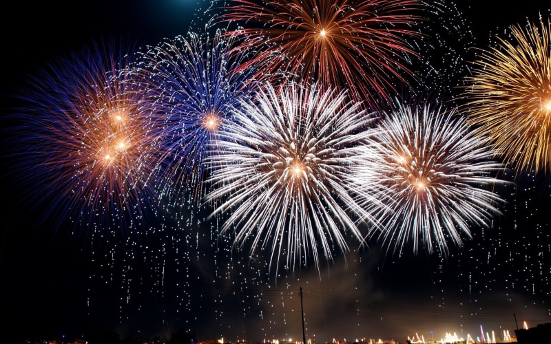 low angle view, multi colored, firework display, photography, no people, motion, firework - man made object, night, firework, celebration, event, exploding
