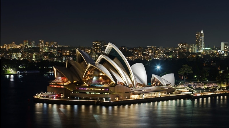 New South Wales, outdoors, no people, Australia, illuminated, cityscape, Opera House, new, city, south, sky, sydney Opera House, nature, new South Wales