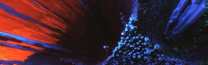 light - natural phenomenon, close-up, lighting equipment, no people, 4K, purple, illuminated, water, neon colored, pattern, blue, indoors, nature, multiple display
