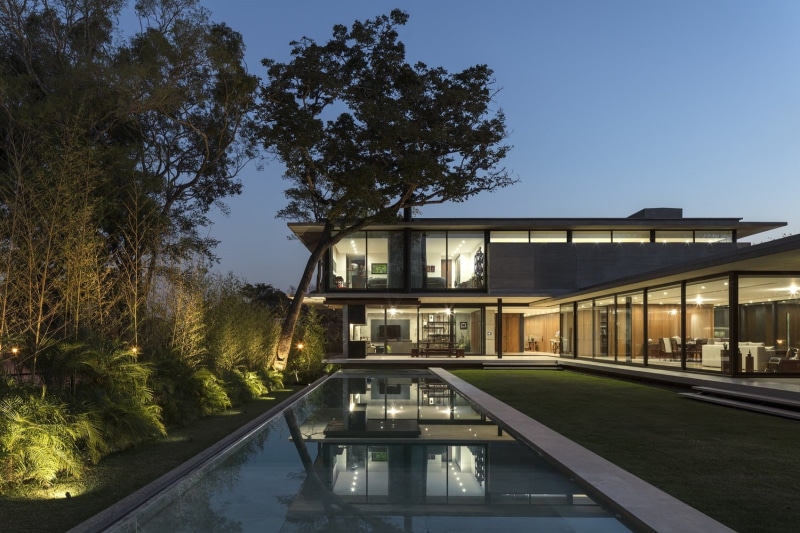 mansions, 720P, modern, architecture, house, swimming pool