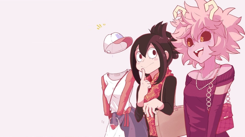 Anime, Tsuyu Asui, 1080P, My Hero Academia, Mina Ashido, Toru Hagakure, Boku no Hero Academia