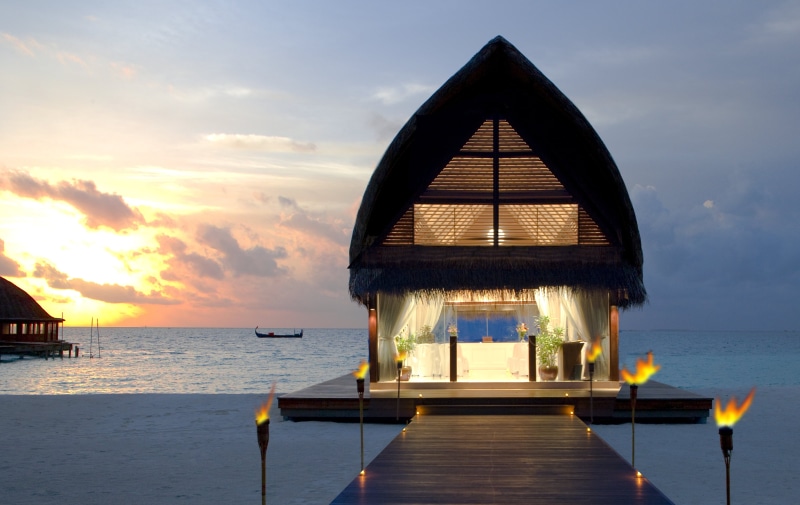 scenics, no People, tranquil Scene, relaxation, travel Destinations, wooden, idyllic, maldives, scenics - nature, cloud - sky, tourist Resort, brown, luxury