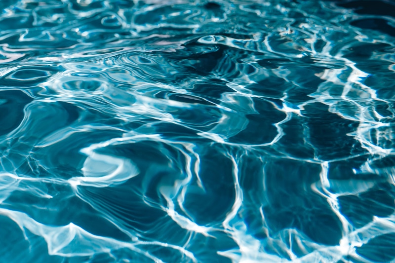 shiny, surface, wavy, pattern, floating on water, surface level, wave pattern, no people, nature, pool, blue, sunny, sea, backgrounds, background, water surface