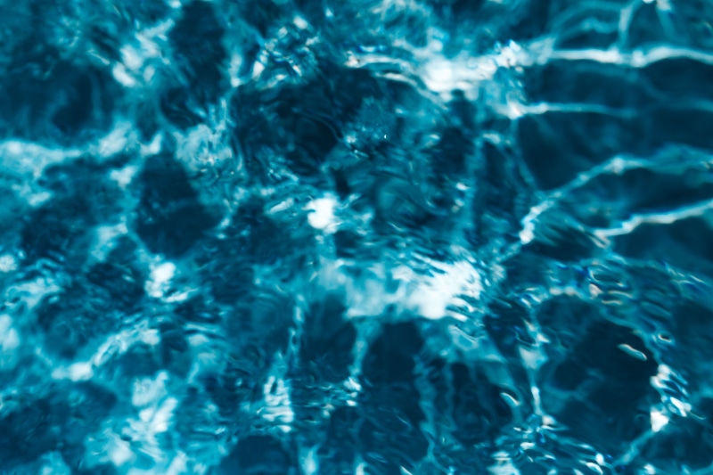 abstract, 5K, wave, full frame, swimming, day, backgrounds, reflection, blue, motion, underwater, surface, nature, swimming pool, water, refraction, beauty in nature