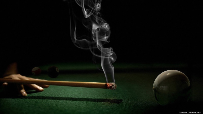 snooker, sports, tables, 1080P, billiards, pool, smoke