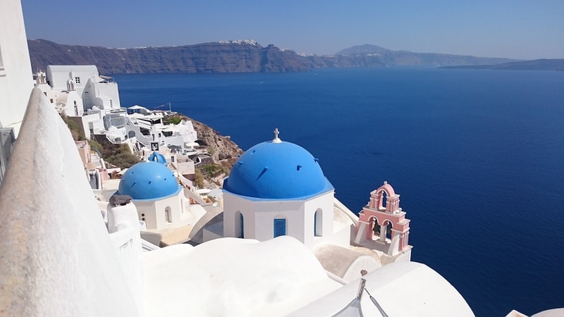 greek Islands, nature, aegean Sea, building, mediterranean Sea, cyclades Islands, 1080P, travel, house, place of worship, greek Culture, caldera, religion