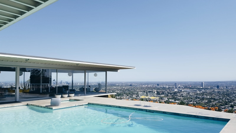 building exterior, modern, architecture, buildings, rise, modernism, copy space, no people, building, wealth, united states, housing, los angeles, 2K