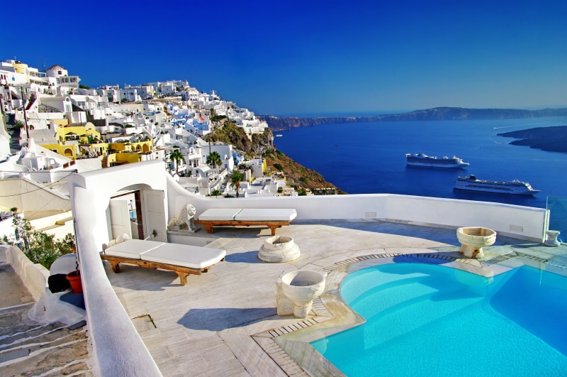 town, aegean Islands, greek Culture, orthodox Church, 4K, villa, chair, church, idyllic, sky, water, mediterranean Sea, white, greek Islands, tourism