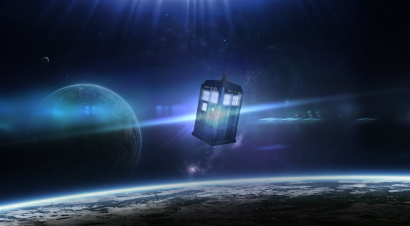 doctor, space, night, astronomy, illuminated, tardis, glowing, atmosphere, star - space, sphere, who, sci, sky, light - natural phenomenon, series, planet - space