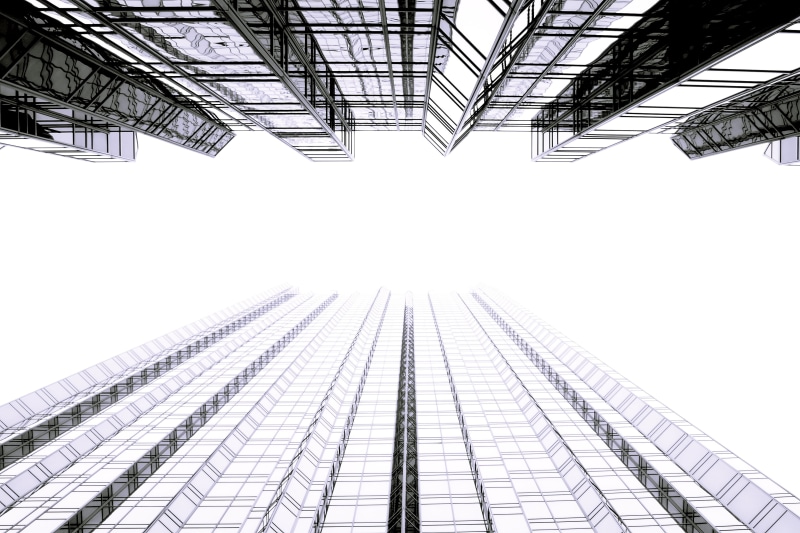 architecture, business, vanishing Point, built Structure, abstract, design, curtain wall, view, verge, modern, curtain, construction Industry, bottom, 2K
