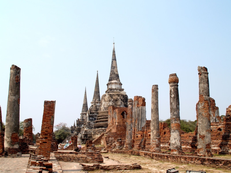 history, mount, archaeology, stupa, old, thai, architecture, bright, no people, southeast, high, sky, travel destinations, 2K, belief, gold, cultures