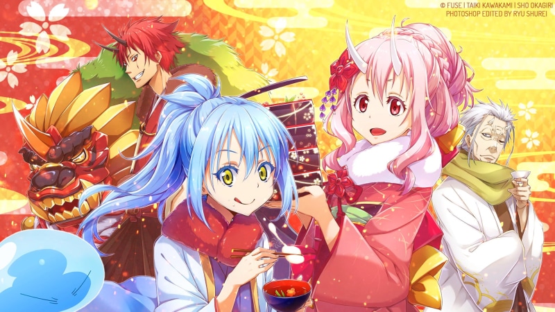 Hakurou (That Time I Got Reincarnated as a Slime), Shuna (That Time I Got Reincarnated as a Slime), That Time I Got Reincarnated as a Slime, Rimuru Tempest