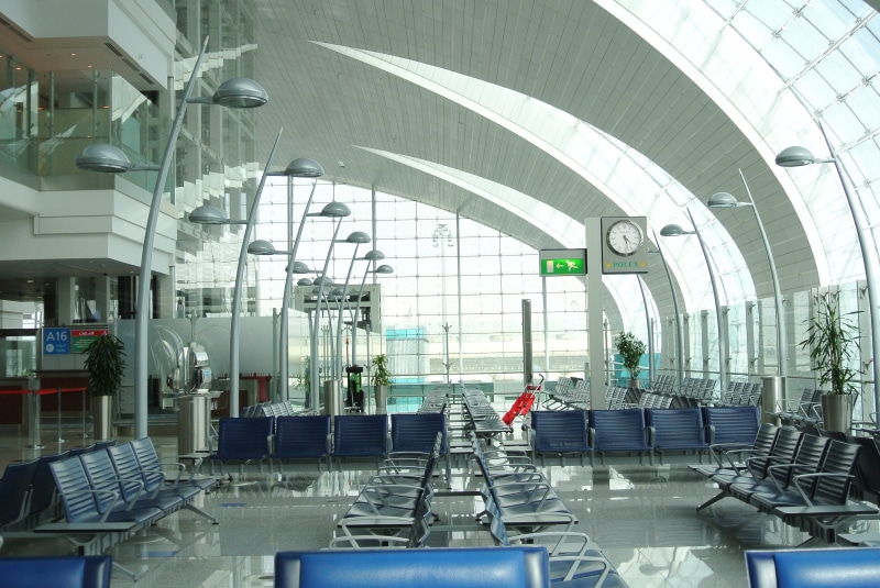 waiting, terminal, architectural column, architecture, empty, journey, modern, built structure, incidental people, leather, glass - material, airport, airport terminal