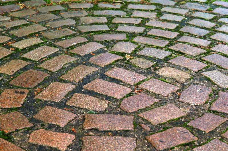stone, paul, grass, pattern, road, repetition, full frame, architecture, granite, tile, no people, old, vintage, construction, background, high angle view