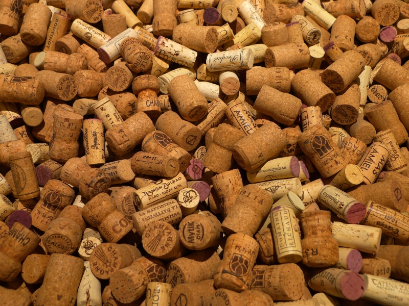 Bottle, Cork, large group of objects, closeup, variation, drink, backgrounds, photo, grape, winery, assorted, high angle view, stopper, Wine, corkscrew