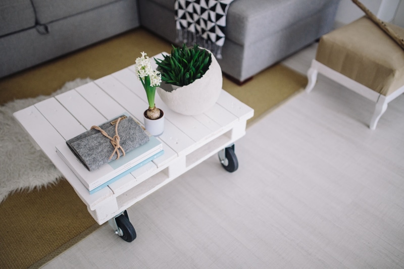 decoration, chair, relaxation, apartment, decor, seat, coffee table, plant, homes, domestic Room, living Room, no People, wooden table, modern, sofa, day