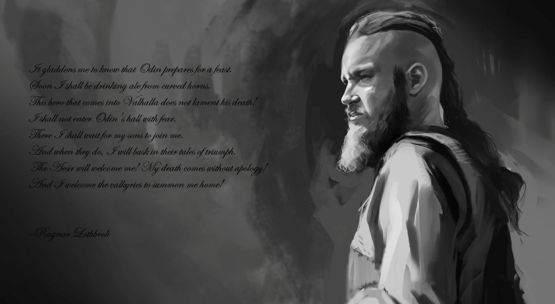indoors, 1080P, last, males, lifestyles, ragnar, words, Movies, communication, hairstyle, men, wall - building feature, facial hair, waist up, lodbrok