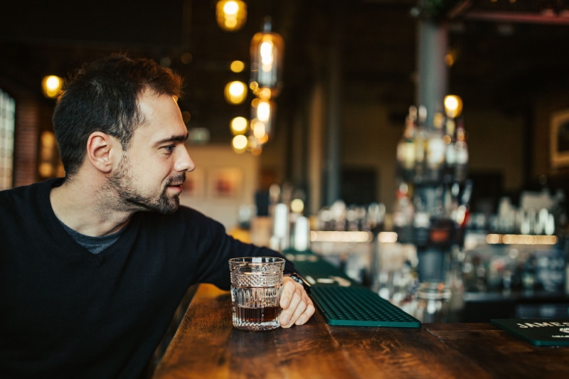 cafe, only Men, drink, classy, lifestyles, nightlife, bar, one Person, bar Counter, coffee - Drink, drinking glass, one Man Only, alcohol, indoors, pub