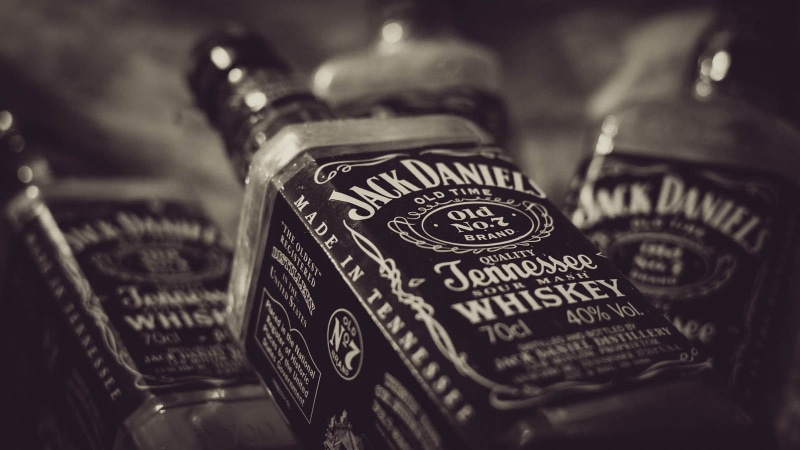 Jack Daniels, art and craft, number, tennessee, selective focus, craft, daniels, business, indoors, focus on foreground, whiskey, finance, no people, western script