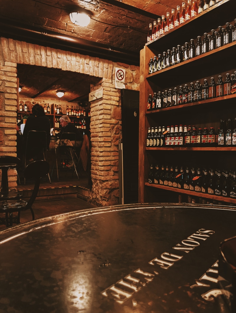 bottles, winery, bottle, beer, illuminated, wine bottles, business, room, food and drink industry, no people, cellar, liquor store, shelf, interior design