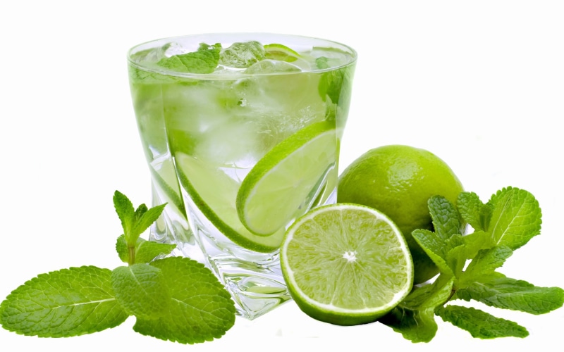 2K, Lemon, clear, Mojito, Summer, Cold, Leaves, drinking, Green, glass, Mint, Drinks
