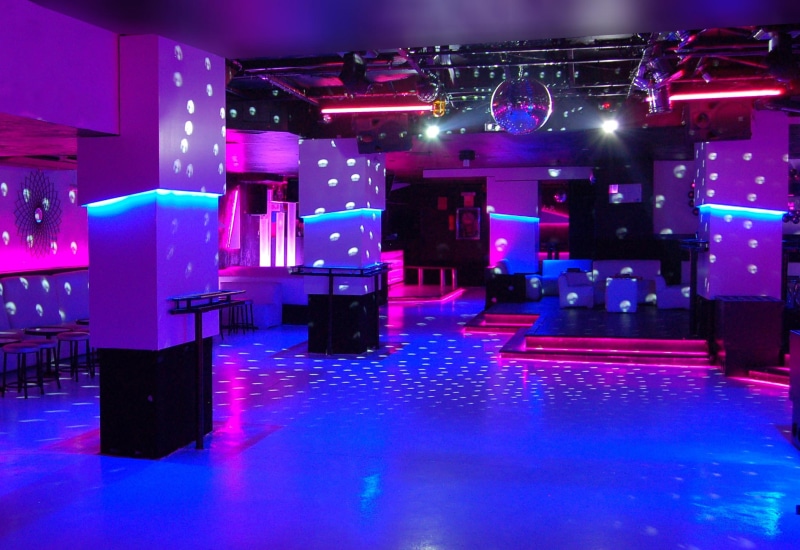 nightclub, celebration, dance floor, disco lights, interior, built structure, multi colored, luxury, bar - drink establishment, arts culture and entertainment