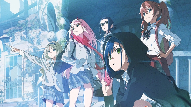 Code:196 (Ikuno), Ichigo (Darling in the FranXX), Darling in the FranXX, Code:390 (Miku), Code:556 (Kokoro), Zero Two (Darling in the FranXX), 4K, anime