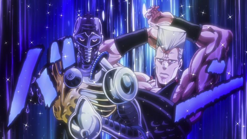 Silver Chariot (Jojos Bizarre Adventure), Jojos Bizarre Adventure, Anime, 1080P, Jean Pierre Polnareff