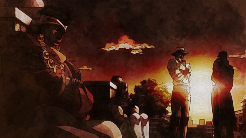 1080P, Joseph Joestar, Jotaro Kujo, Jean Pierre Polnareff, Jojos Bizarre Adventure, Anime, Muhammad Avdol