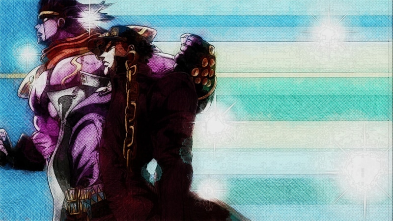 Jotaro Kujo, Anime, Jojos Bizarre Adventure, Star Platinum (Jojos Bizarre Adventure), 1080P