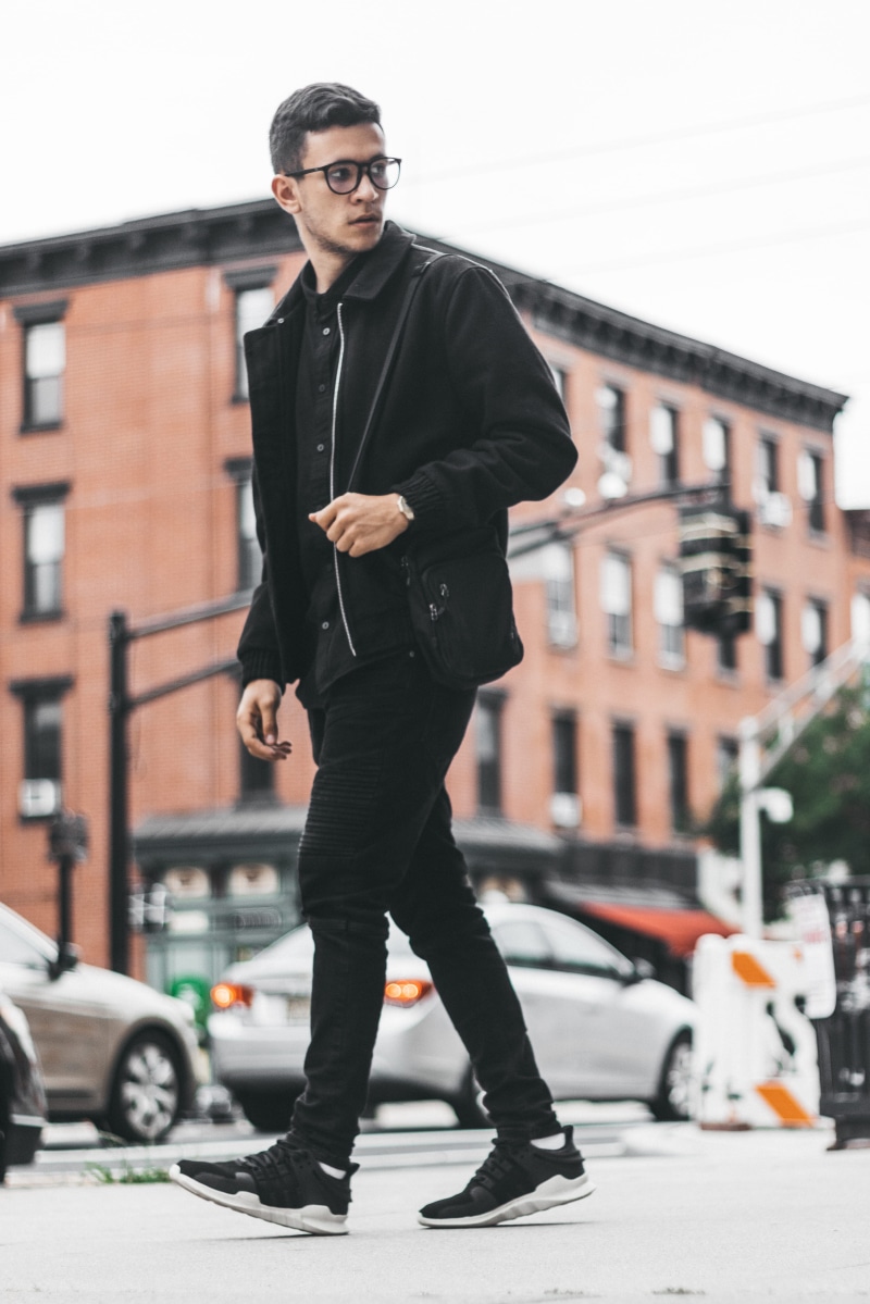 automobile, 5K, footwear, car, glasses, model, adidas original, city, person, standing, boot, day, young men, building exterior, new jersey, outfit, one person