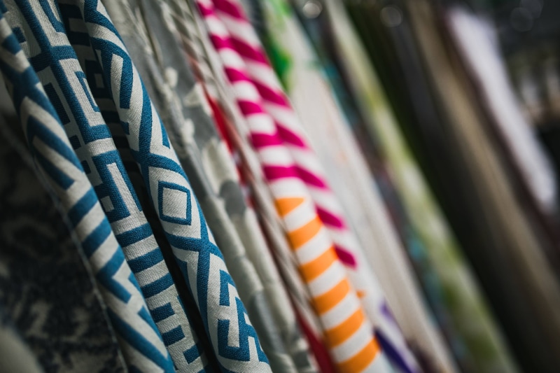 cotton, flag, hanging, no People, abundance, menswear, still life, full frame, Collection, fabrics, rack, fashion, choice, 4K, coathanger, variation, cloth
