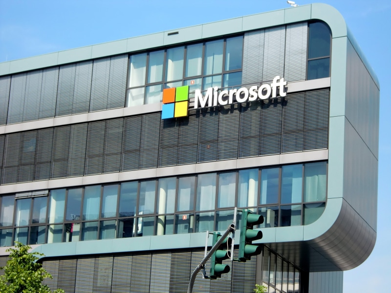 blue, glass window, communication, glass, facade, window, city, sign, building exterior, modern, cologne, office, headquarters, microsoft, no people, day
