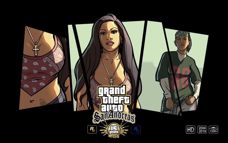 Games posters, Grand Theft Auto, 1080P, GTA anniversary, GTA San Andreas