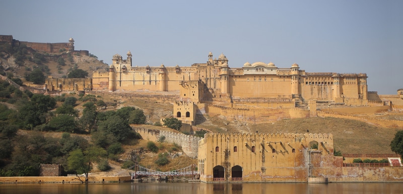 india, tourism, places of interest, plant, river, ancient, building exterior, ancient civilization, rajasthan, 2K, building, outdoors, travel destinations