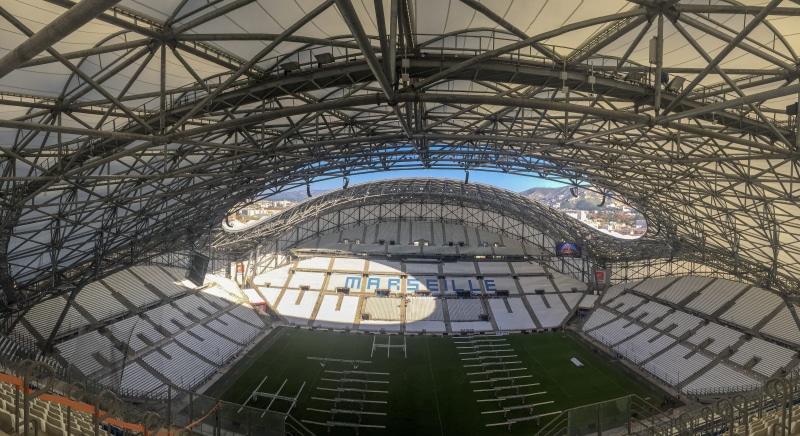 transparent, built structure, olympique de marseille, team, skylight, boat, arena, field, low angle view, nature, sunlight, travel destinations, european stadium