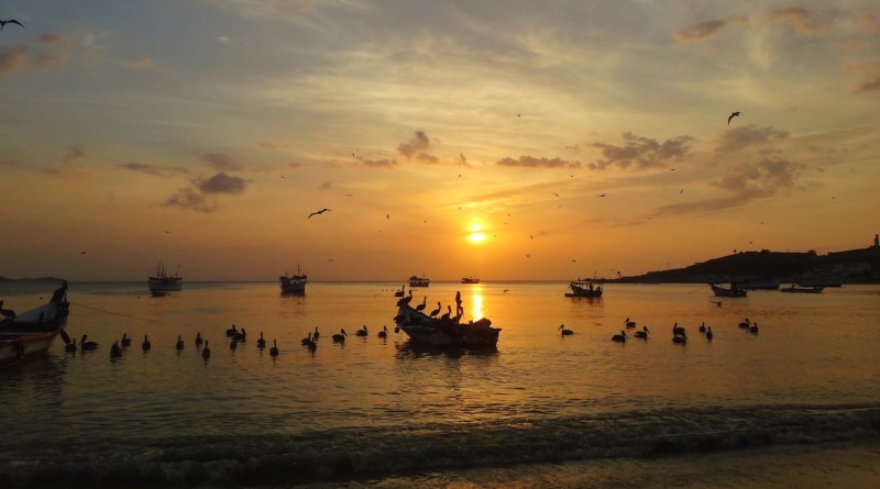 outdoors, margarita, idyllic, beauty in nature, sea, tranquility, sunset, silhouette, venezuela, horizon over water, tranquil scene, waterfront, nueva esparta