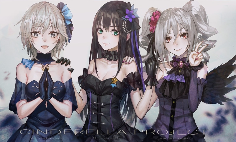 Anastasia (Idolmaster), 720P, Kanzaki Ranko, THE iDOLM@STER: Cinderella Girls, Shibuya Rin, anime