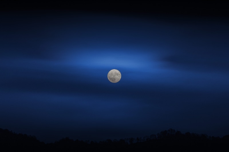 cloud - sky, night time, sky, nature, beauty in nature, blue, scenics - nature, silhouette, no people, space, alessio soggetti, asoggetti, editorial, outdoors