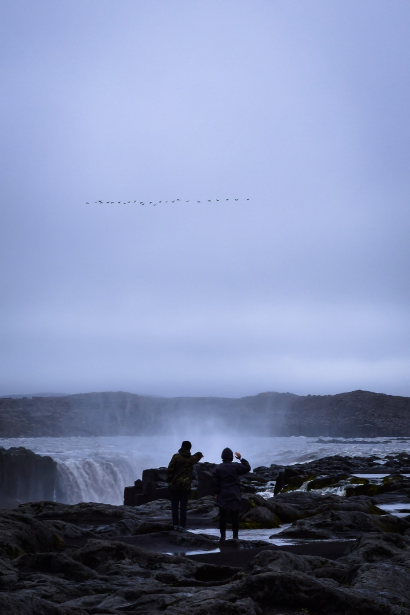 water, explore, outdoors, rock - object, people, fearless, travel, men, nature, 2K, scenics - nature, sea, vertebrate, lifestyles, precipice, two people