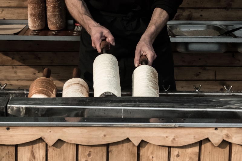 wood, romania, human hand, cluj, holding, men, handmade, one person, occupation, fire, craft, food, skill, craftsman, 5K, cake, sweet, wood - material