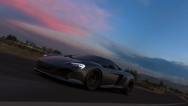 cloud - sky, 4K, road, land vehicle, forza horizon 3, landscape, mode of transportation, car, environment, road trip, Forza Games, day, sky, no people