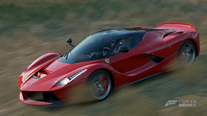 day, laferrari, sports race, transportation, wheel, digital, auto racing, professional sport, blurred motion, motion, video games, red, car, no people