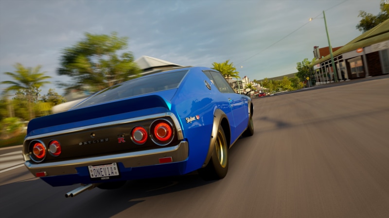 Japanese cars, skyline, forza horizon 3, car, land vehicle, mode of transportation, blurred motion, Nissan, drift cars, no people, nature, Nissan Skyline