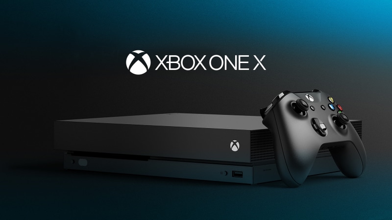 Microsoft, Xbox One X, 4K gaming console, 4K