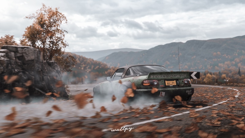 Mazda, Microsoft, by Wallpy, MX-5, 2018, 4K, game, drift, Forza Horizon 4