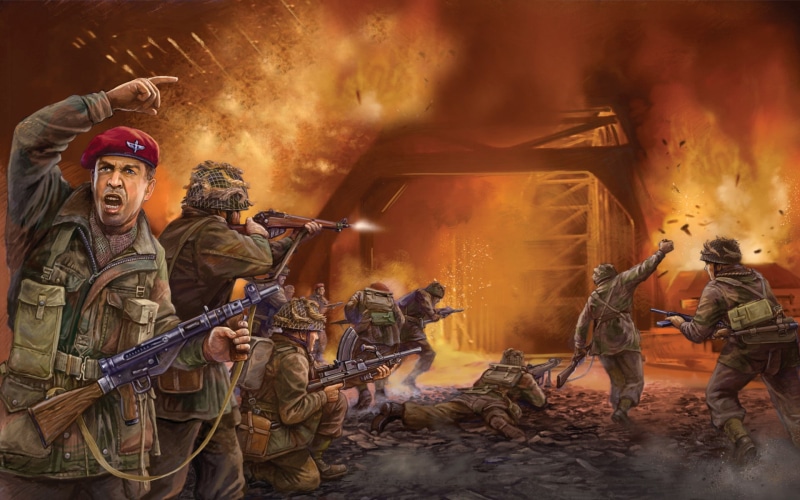 army soldier, men, military, capture, uniform, armed forces, ruins, responsibility, cooperation, operation, war, bridges, clothing, Market Garden