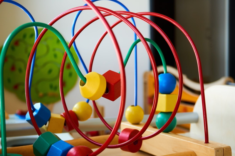 no people, motor skills, tangled, geometric shape, funny, indoors, kindergarten, electricity, focus on foreground, selective focus, metal, business, wood