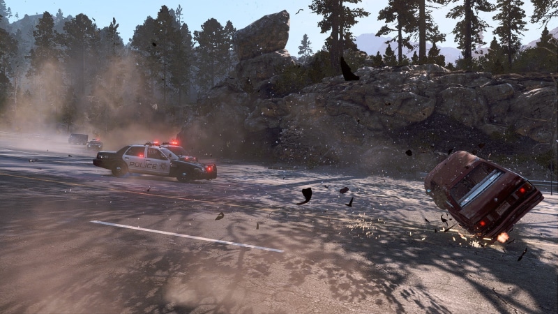 NFS, Turn, crash, Smashed, Dust, Red, The game, BMW, Road, Ligabue, Smoke, Persecution, Payback, Machine, Changeling, Militia, Trees, Have samili, the sky